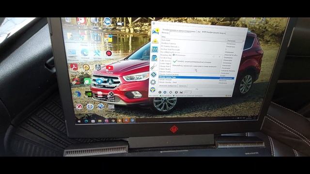 Установка климат-контроля на экран Sync .