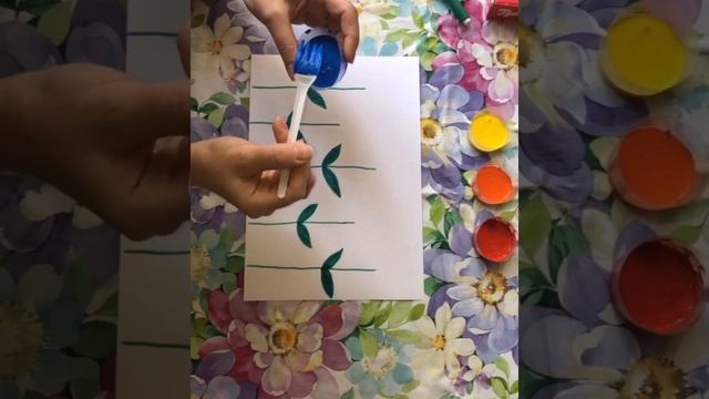 В "режиме самоизоляции". мастер-класс для ребят дошкольного возраста "Цветочная поляна". смотреть онлайн