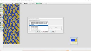 Как быстро сделать перфокарту для двухфонтурного жаккарда с программой DK.mp4