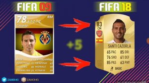 Fifa card to 2009   ,   2018