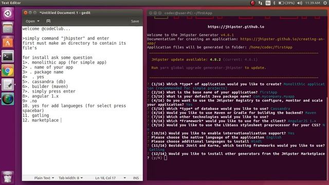 Jhipster tutorial with cassandra | jhipster demo application installation and run with docker. смотреть онлайн