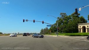 CALIFORNIA PACIFIC COASTLINE - Driving San Clemente Beach to San