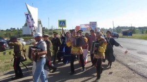 Открытие фестиваля. Шествие в Заволокинскую деревню