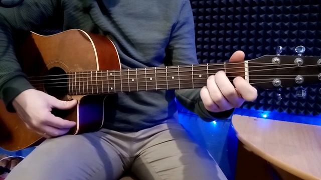 Как играть аккорд А на гитаре. Ля мажор на гитаре.