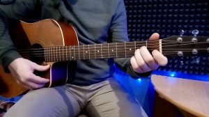 Как играть аккорд А на гитаре. Ля мажор на гитаре.