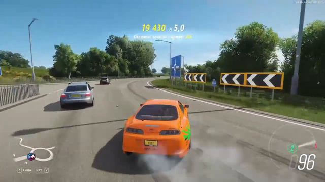 Supra из Форсажа ДРИФТ drift fastandfurious supra forzahorizon4
