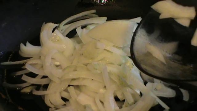 Салат из стручковой фасоли.