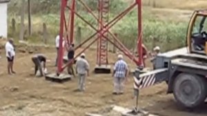 Установка Башни TELE2 высота 40 метров