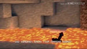 Bom Bom Song Lyrics+Animated (Top Minecraft 🎧🎤Song🎶🎼)