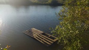 Лето. Велосипед. Радио. Пруд.