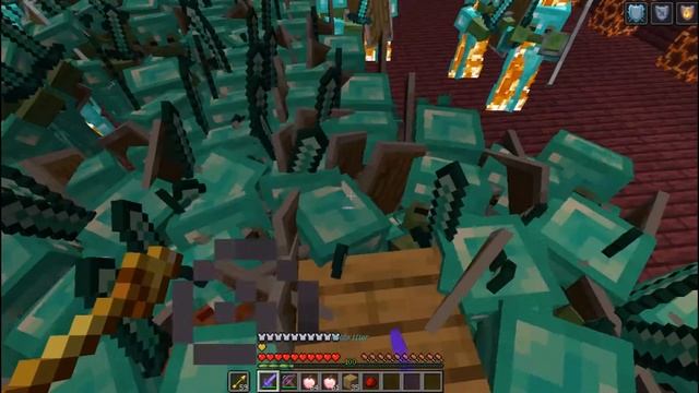 1000 ЖЕСТОКИХ 3ОМБИ ПРОТИВ ПРО С НЕПОБЕДИМОЙ НЕЗЕРИТОВОЙ БРОНЁЙ | ОБЗОР 1.16 СНАПШОТ | MINECRAFT PR смотреть онлайн