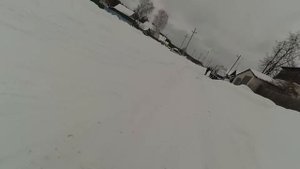 Снегокат с мотором.