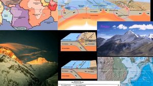 Тектоника плит – Геологические особенности конвергентных границ плит (видео 5)