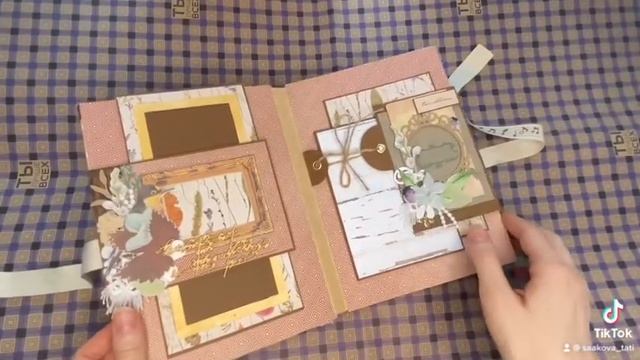 Обзор альбома EcoPaper «Старые письма». Скрапбукинг. смотреть онлайн