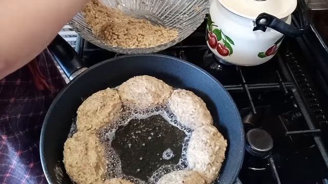 Вторая жизнь для отварной гречки.Готовлю гречаники.