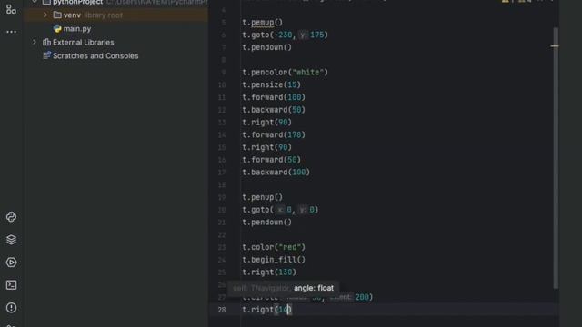 Make a heart and print 'I love you' using Python Turtle смотреть онлайн