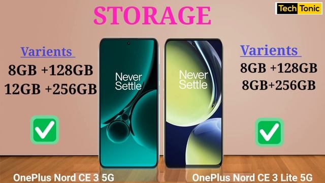 OnePlus Nord CE 3 5G Vs OnePlus Nord CE 3 Lite 5G Full Comparison Video ? | Best 5g Phone 2023 | ??