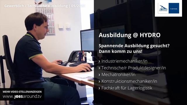 Gewerblich / Technische Ausbildung in Biberach | Ausbildung | Stellenangebot HYDRO смотреть онлайн