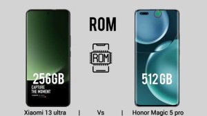 Honor Magic 5 pro vs Xiaomi 13 ultra Comparison in 2023