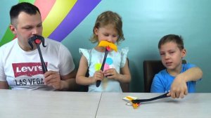 Милана устроила бойню папе и брату. Челлендж Шлеп усы.