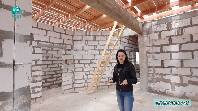 Купить дом в Крыму, Фиолент, СТ Скиф, S - 110м2, 4 сот. Закрытая тер., городские ком. Цена от 6,5мл