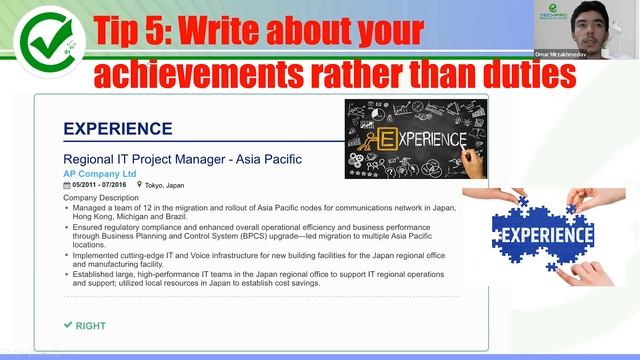 Top 10 Resume Writing Tip | Techpro Education смотреть онлайн