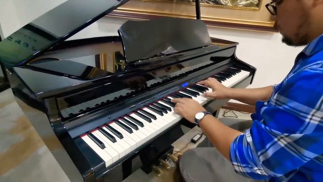 Blue bossa Jazz Roland Digital Piano GP607 Mark somoso смотреть онлайн