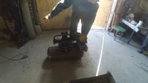Компрессор из газового баллона
