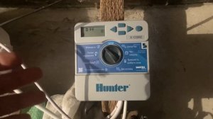 Как запустить проверочный полив Hunter 401-801, замена батарейки, обозначение подключение зон