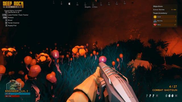 Deep Rock Galactic - ЗАВАЛИЛО ОГРОМНЫМ КУСКОМ ЗОЛОТА! ГОРИТ ОЧАГ! смотреть онлайн