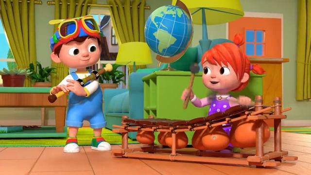 Африканская мелодичная песня / African Melody Song _ CoComelon Nursery Rhymes & Kids Songs смотреть онлайн