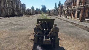 ЗиС-3 и большая бомба. short story.