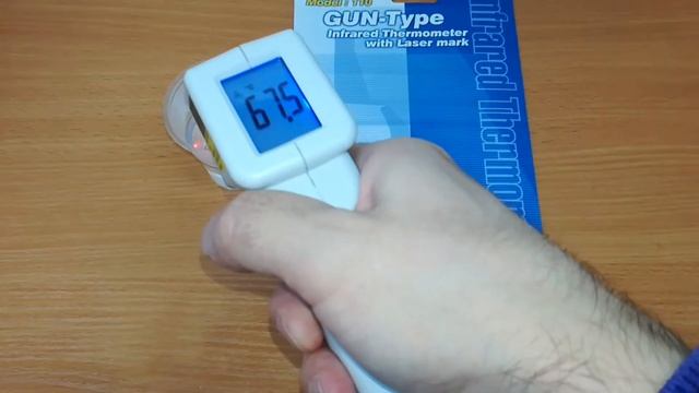 Обзор пирометра (измеритель температуры) CHY-110 смотреть онлайн