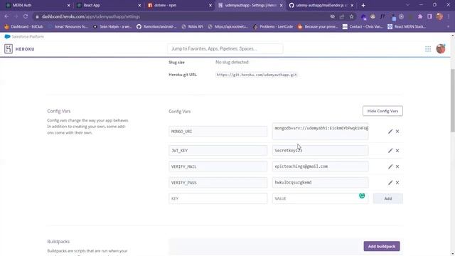 32 Deploying in Heroku Platform смотреть онлайн
