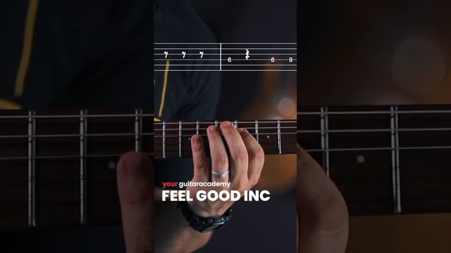 Feel Good Inc - Gorillas #guitarlesson