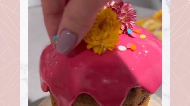 Самая быстрая глазурь для кулича| Помадка из маршмеллоу