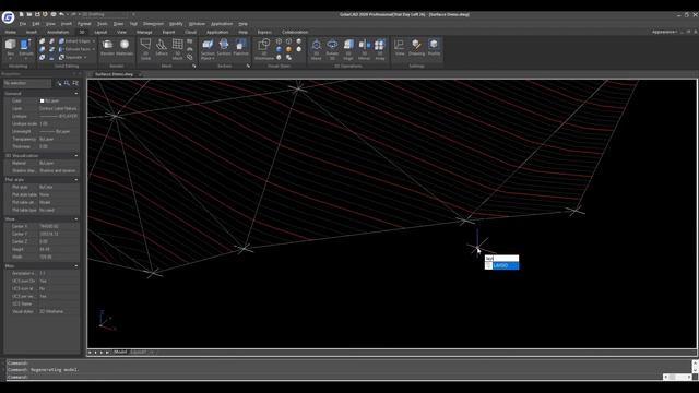 GstarCAD 2020 Lisps for a DTM смотреть онлайн