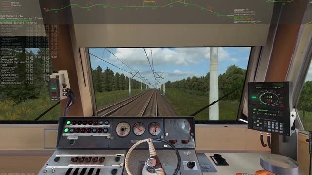 ZDSimulator.Пригородный электропоезд 6303 сообщением Москва-Малоярославец по участку Москва-Сухинич смотреть онлайн