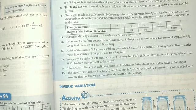 Class-8th Ch-9th "Ex-9A" Variation (NEW LEARNING COMPOSITE MATHEMATICS) смотреть онлайн