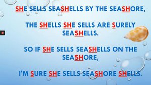 Tongue twister/How to speak English better/She sells seashells by the seashore #tonguetwisters