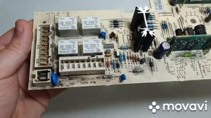 Стиральная машина Indesit wiu80 (Low End). Не включается. Последствия перенапряжения в  сети