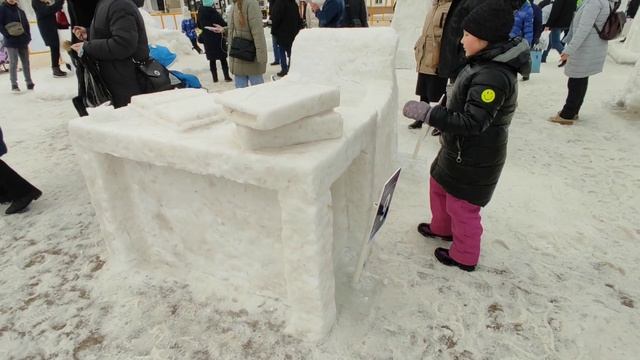 Фестиваль Скульптур из снега в Костроме 2023 г. Участник 9