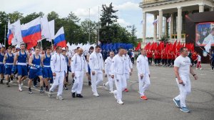 Военно-спортивный фестиваль Росгвардии в Лужниках