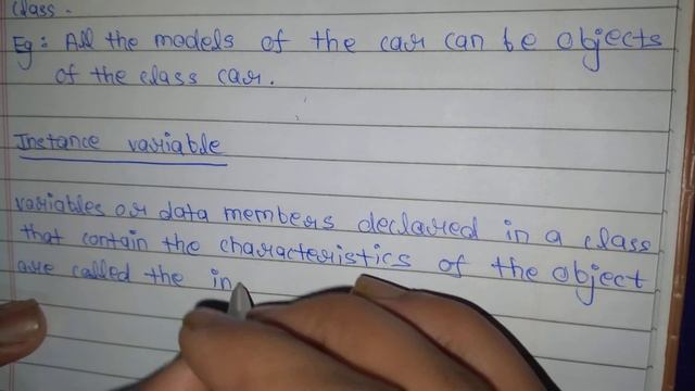 INSTANCE|INSTANCE VARIABLE|INSTANCE METHOD|MEMBER METHOD|JAVA BLUEJ|