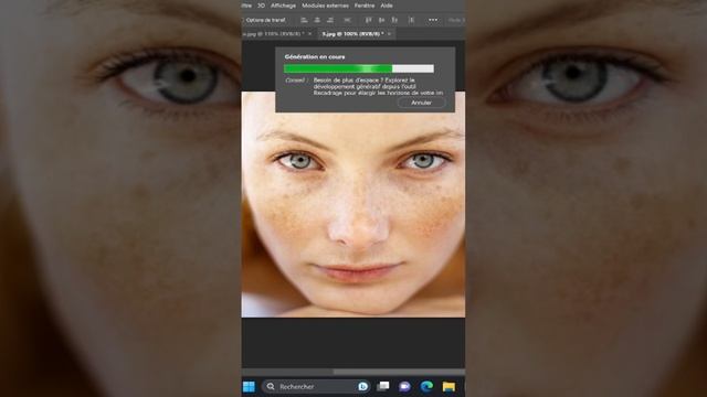 Comment Retoucher La Peau Avec Le Remplissage Génératif De Photoshop 2024 #photoshop