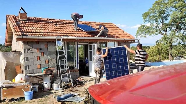 Çiftliğimize 3 KW Güneş Paneli Döşedik. Mexxsun Marka sistem. смотреть онлайн
