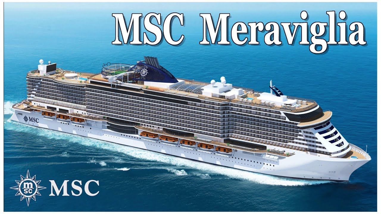 Обзор круизного лайнера MSC Meraviglia  |  Overview of cruise liner MSC Meraviglia