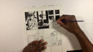 Leaving room for Photoshop: Gerimi Drawing Comics #135