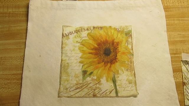 DIY Decoupage a Canvas Halloween bag смотреть онлайн