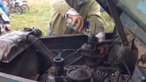 ПАЗ-651 Первые секунды работы после более чем десятилетнего сна